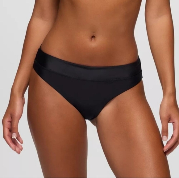 Prana Black Women's Summer Wave Swim Bottom Size L & XL - Picture 1 of 6